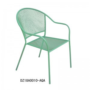 Silla de malla para bañera de exterior, silla de comedor apilable para jardín, Patio y playa