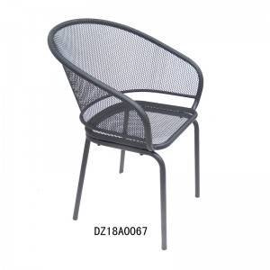 Silla de malla para bañera de exterior, silla de comedor apilable para jardín, Patio y playa