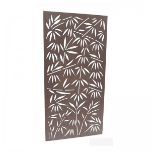 Metal Laser Cut Wall Art Panel Decorative Room Divider Screen for Architectural and Home Interiors