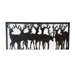 Reindeer Metal Wall Decor Art Hanging Home Wall Decoration Wall Art Gallery