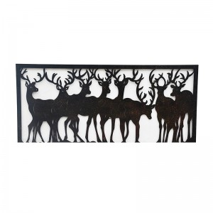 Reindeer Metal Wall Decor Art Hanging Home Wall Decoration Wall Art Gallery