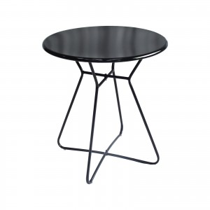 Multifunctional Iron Small Side Table Stylish Round Metal Sofa End Table for Indoor and Outdoor Use